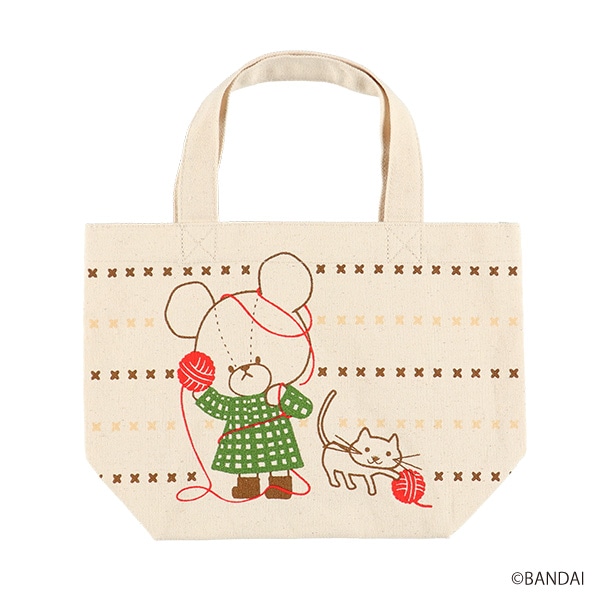 マチ付きバッグ（くまのがっこう）