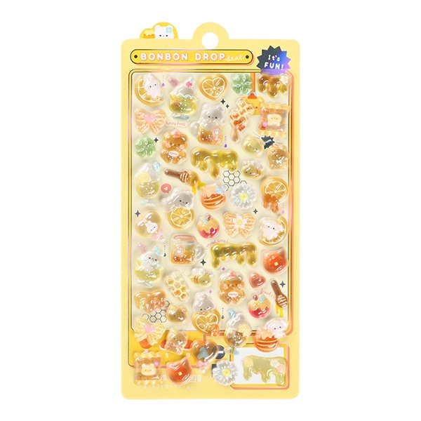 クーリア）ボンボンドロップシール（はちみつボンボン）
