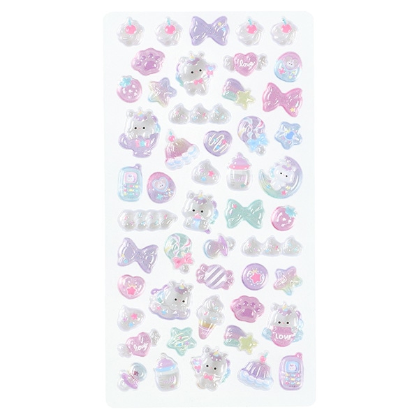 クーリア）ボンボンドロップシール（ゆにこんボンボン）