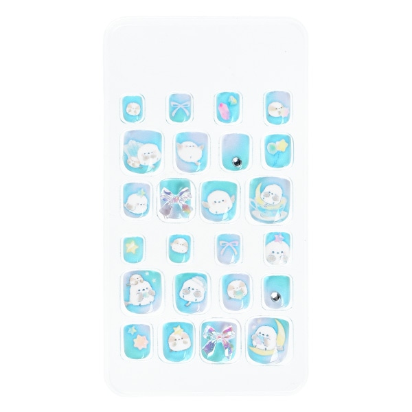 タイニーネイルチップ（キラリンエナガマーチ）