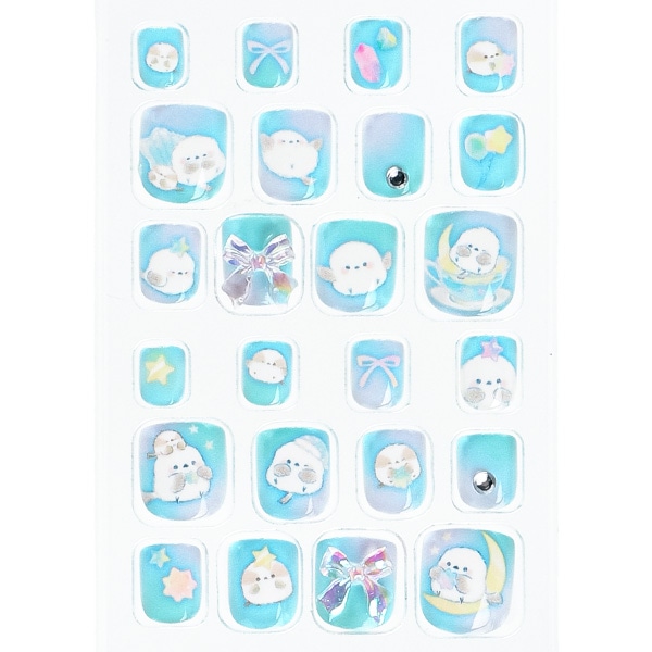 タイニーネイルチップ（キラリンエナガマーチ）