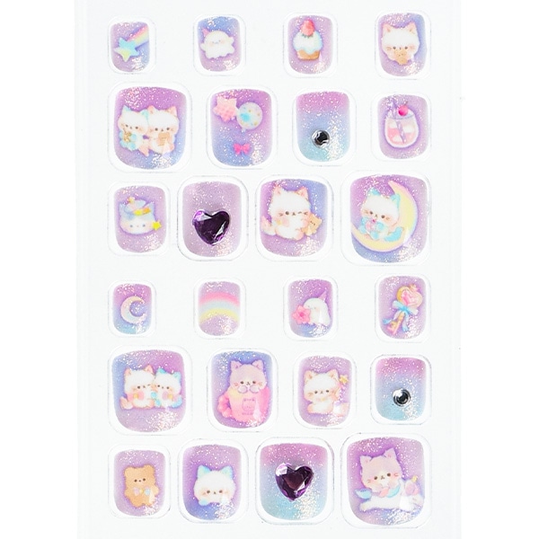 タイニーネイルチップ（ナイトミャウ）