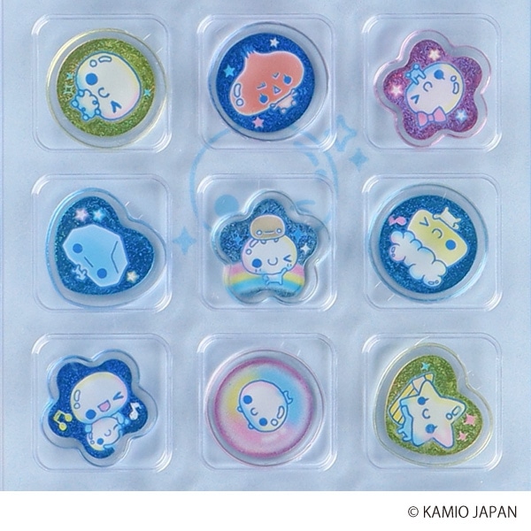 カミオジャパン）KiraCoro おはじきシール（ぷくぷくあわわちゃん）