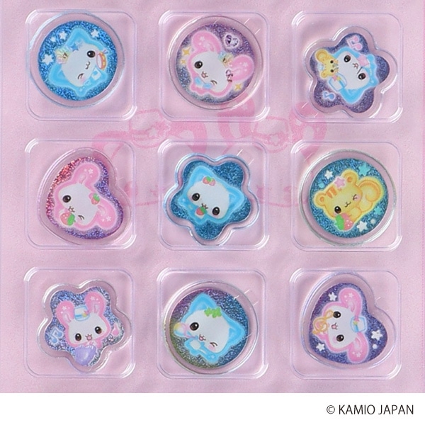カミオジャパン）KiraCoro おはじきシール（ハッピーマーチ）