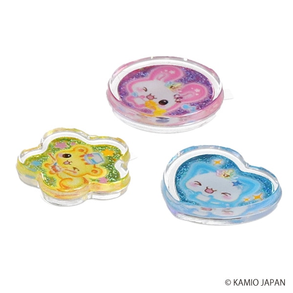 カミオジャパン）KiraCoro おはじきシール（ハッピーマーチ）