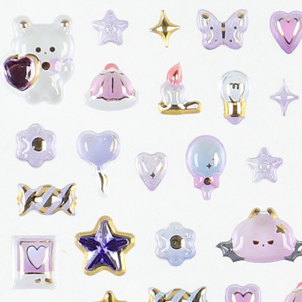 カミオジャパン）ジュエルプチドロップシール（ぶどうどろっぷ）