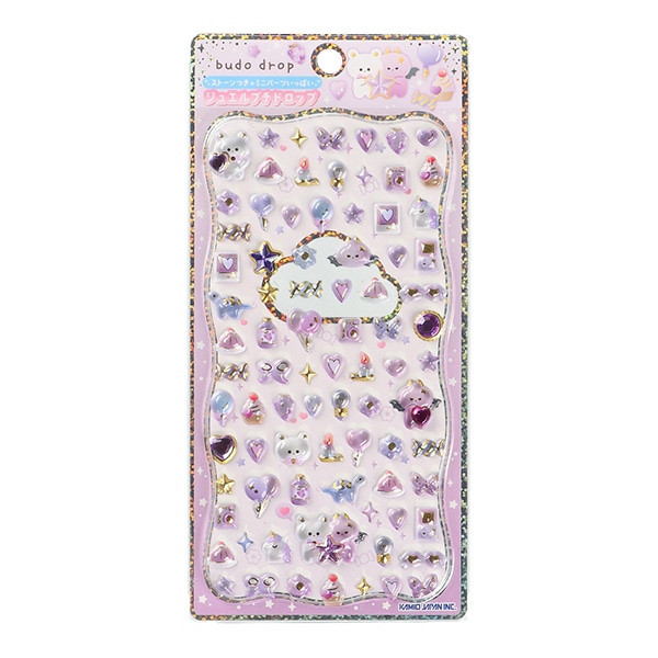 カミオジャパン）ジュエルプチドロップシール（ぶどうどろっぷ）
