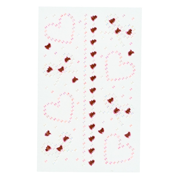 カミオジャパン）メイクストーンシール ピンク