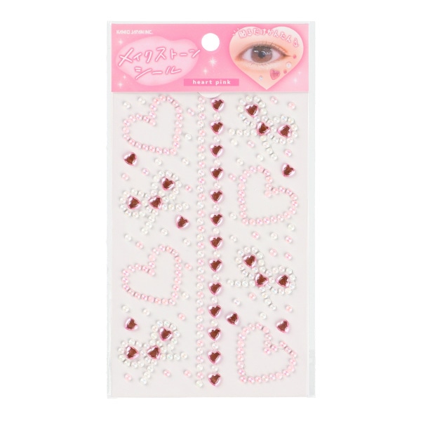 カミオジャパン）メイクストーンシール ピンク