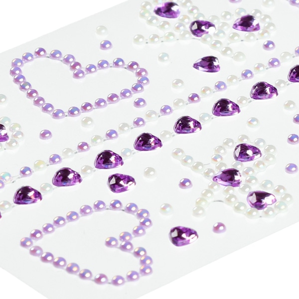 カミオジャパン）メイクストーンシール パープル