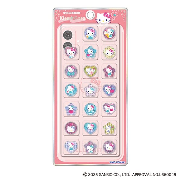 カミオジャパン）KiraCoro おはじきシール（ハローキティ）