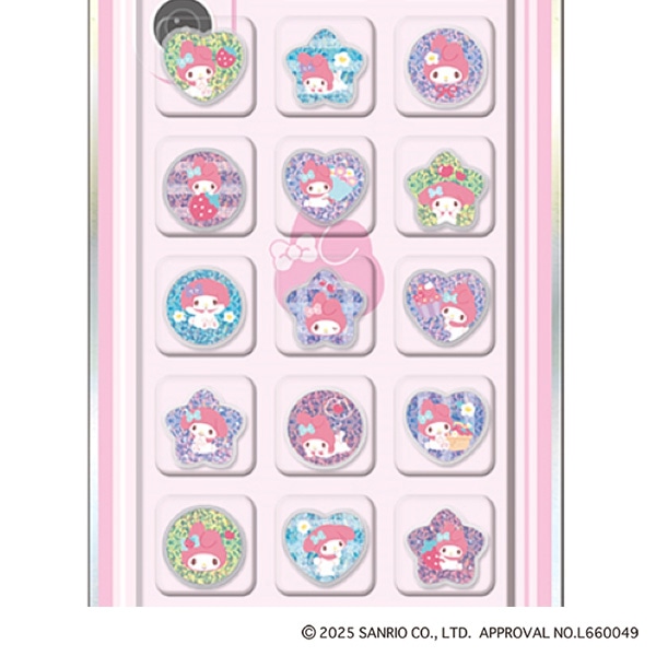 カミオジャパン）KiraCoro おはじきシール（マイメロディ）