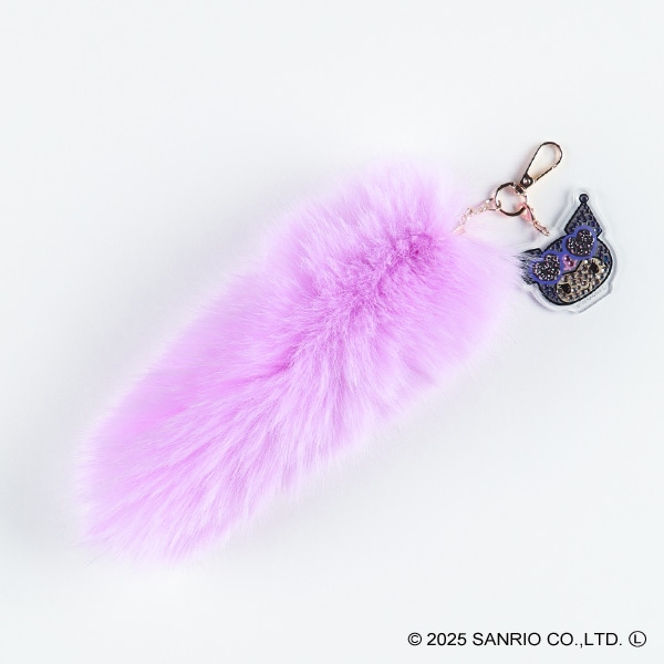 カミオジャパン）ファーキーホルダー パープル（クロミ）