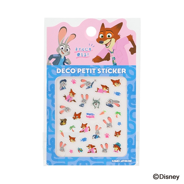 カミオジャパン）デコプチステッカー スタンダード（ズートピア）