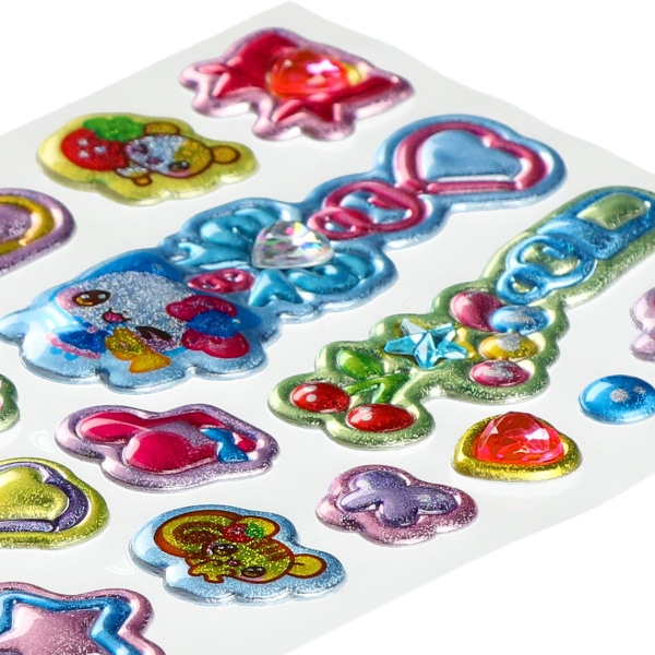 クラックス）平成メモリー ぷくキラチャームステッカー（まじかるみゅーちゃん）