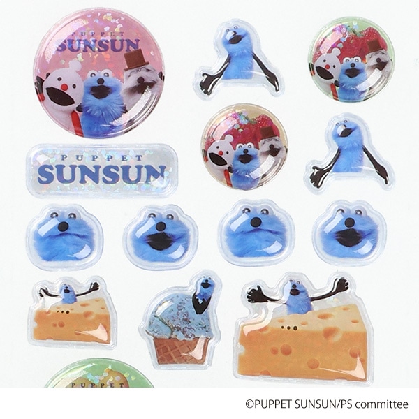 クラックス）うるちゅるポップシール（スンスン）