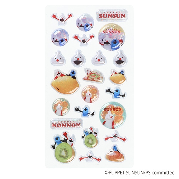 クラックス）うるちゅるポップシール（スンスン・ノンノン）