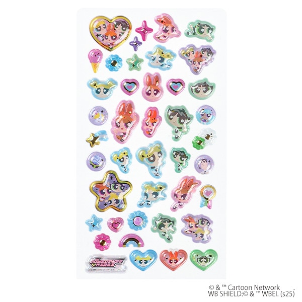 うるちゅるポップシール（パワーパフガールズ）