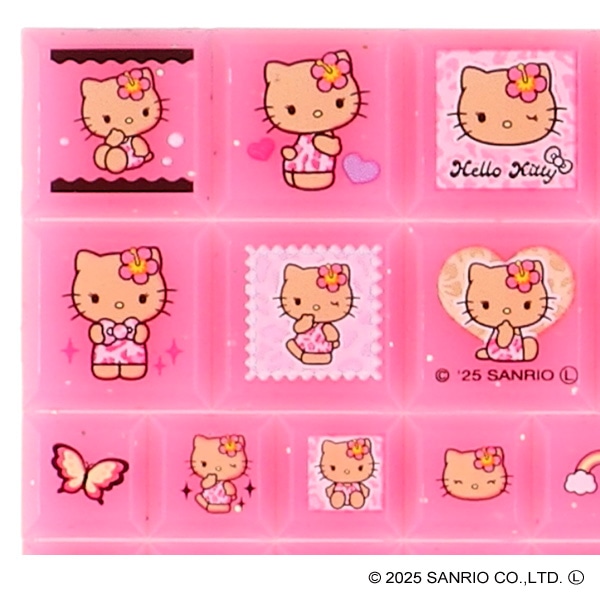 クラックス）カットピースシール 日焼け（ハローキティ）