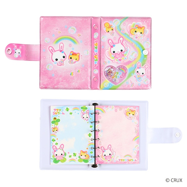 クラックス）シャカシャカカプセルシールバインダー 平成メモリー（フワフワらびちゃん）