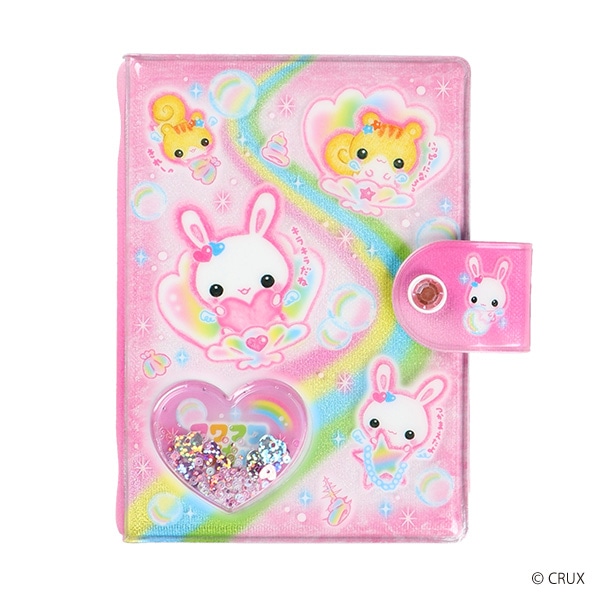 クラックス）シャカシャカカプセルシールバインダー 平成メモリー（フワフワらびちゃん）