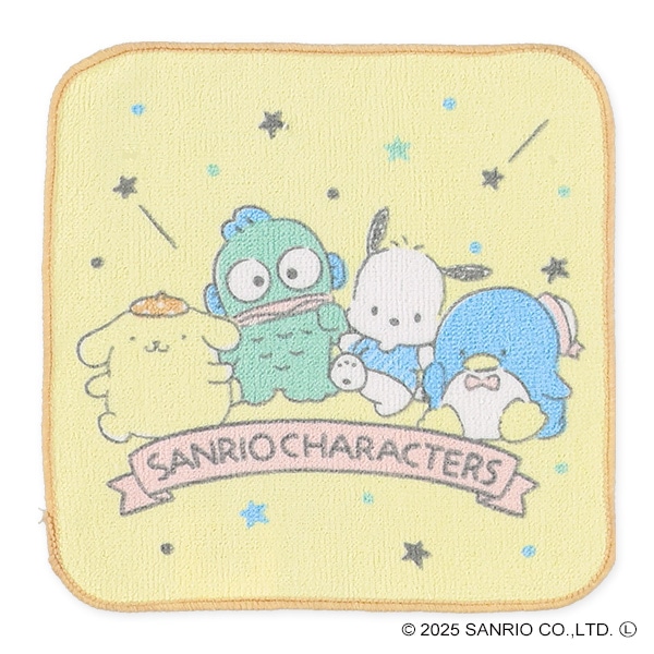 3枚組ミニタオル（ピクニック・サンリオキャラクターズ）