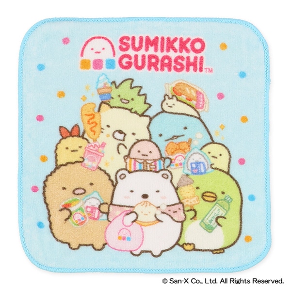 3枚組ミニタオル（すみっコぐらしA）