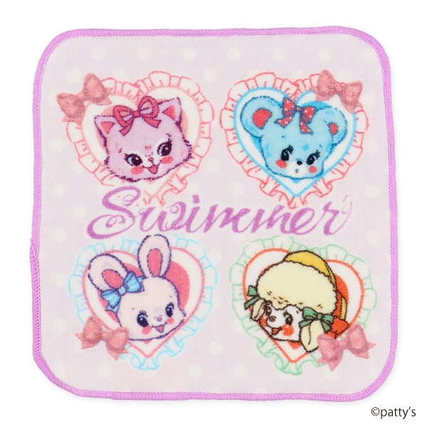 3枚組ミニタオル（SWIMMER）