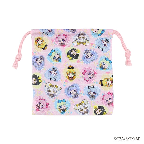 3枚組巾着S（ひみつのアイプリ）