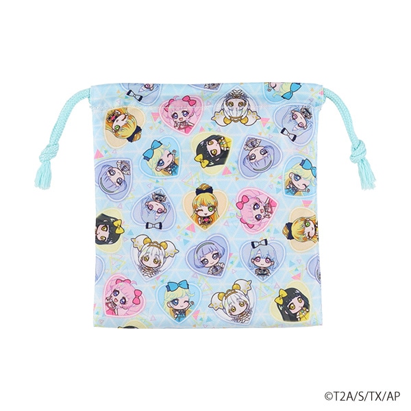 3枚組巾着S（ひみつのアイプリ）