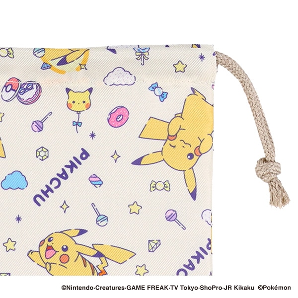 トラベル巾着S（ピカチュウ）