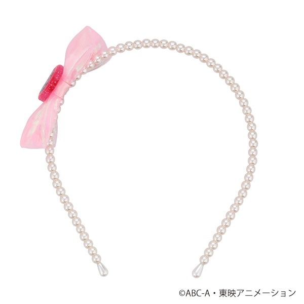 パール風カチューシャ（名探偵プリキュア！・ピンク）