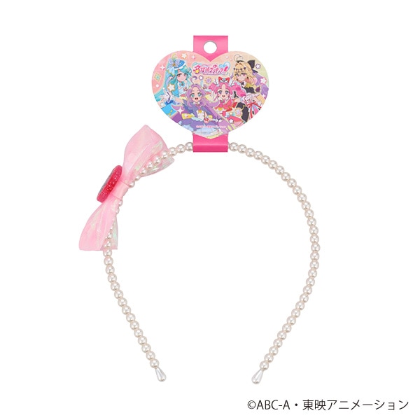 パール風カチューシャ（名探偵プリキュア！・ピンク）