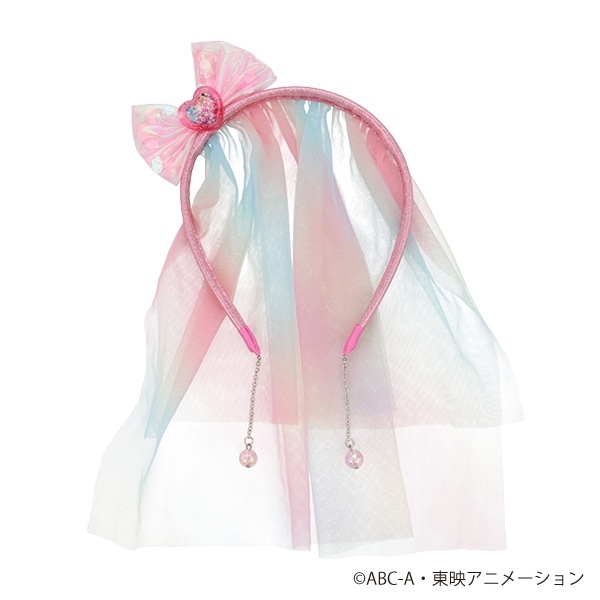 イヤリング付カチューシャ（名探偵プリキュア！・ピンク）