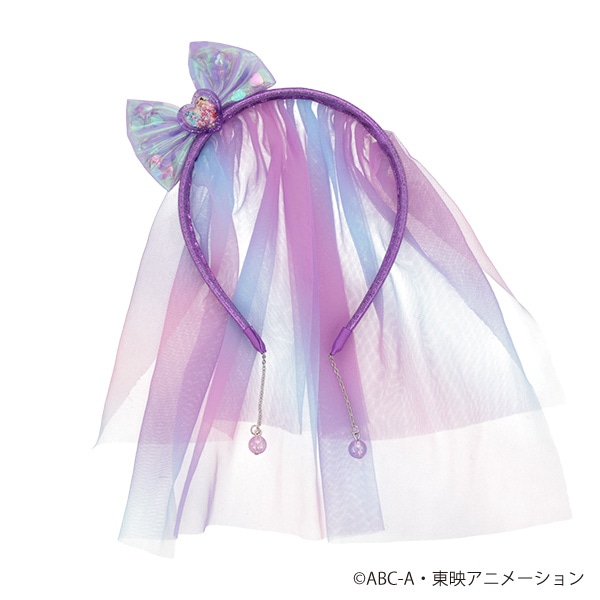 イヤリング付カチューシャ（名探偵プリキュア！・パープル）