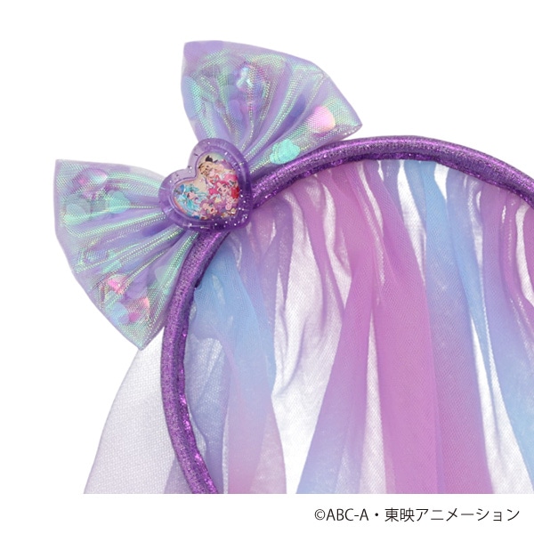 イヤリング付カチューシャ（名探偵プリキュア！・パープル）