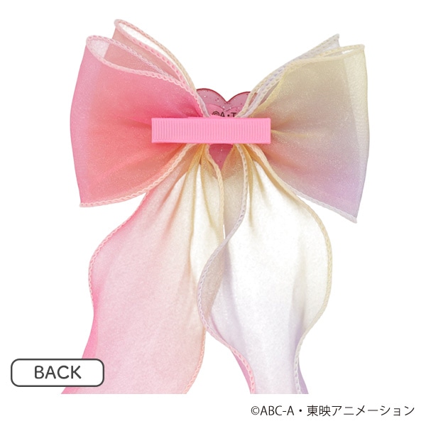 リボンヘアクリップ（名探偵プリキュア！・ピンク）