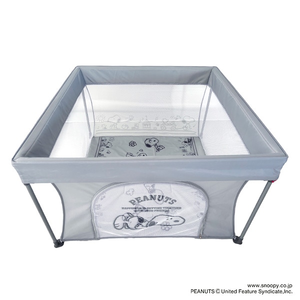 永和）ベビーサークル（スヌーピー）
