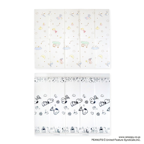 永和）おりたたみプレイマット（約150×180cm）（スヌーピー）