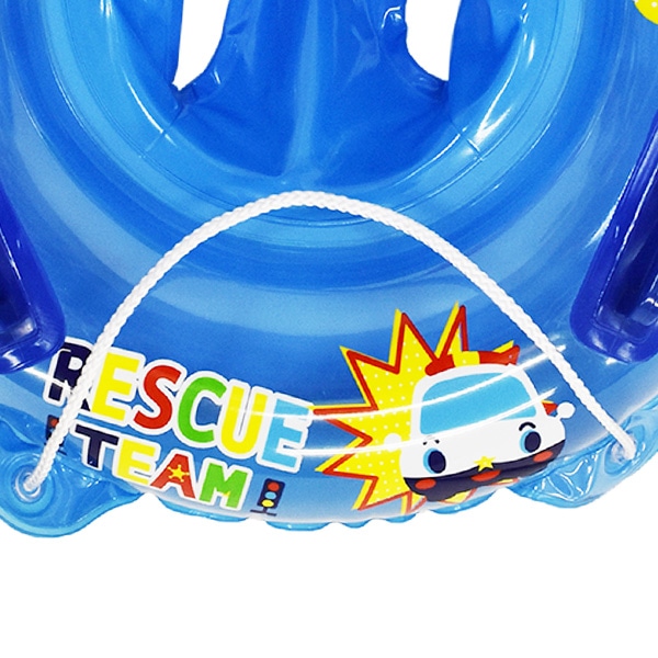 永和）ベビー浮き輪 53cm（レスキューチーム）