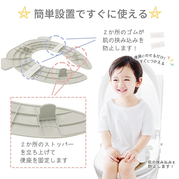 永和）折りたたみ補助便座（はたらくくるま）