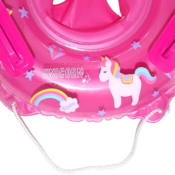 永和）ベビー浮き輪 53cm（ユニコーン）