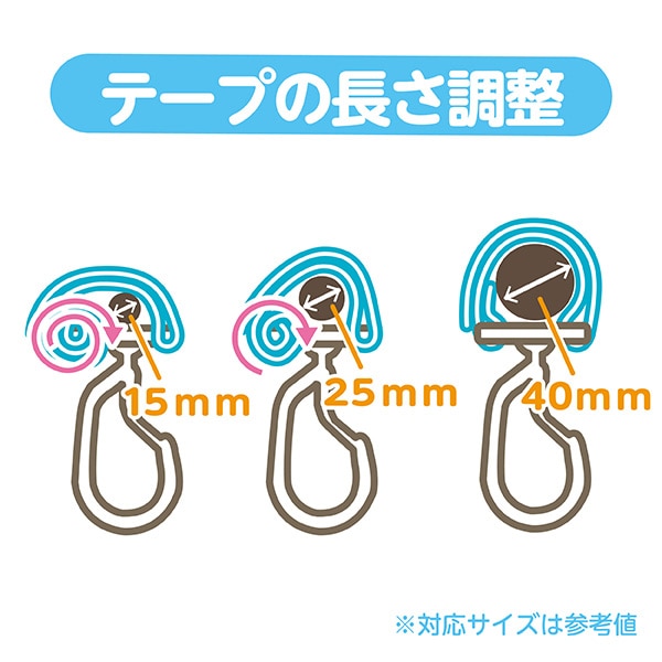 ズレないカラビナロックフック