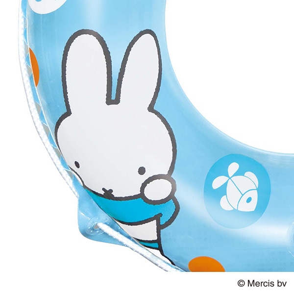 ベルコット）ロープ付き浮き輪 60cm（ミッフィー・メラニー）