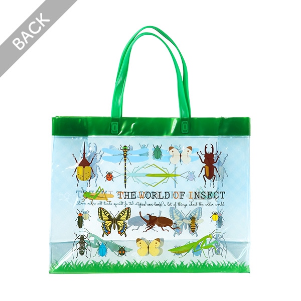 角型ビーチバッグ（昆虫）