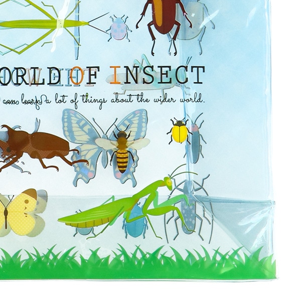 角型ビーチバッグ（昆虫）