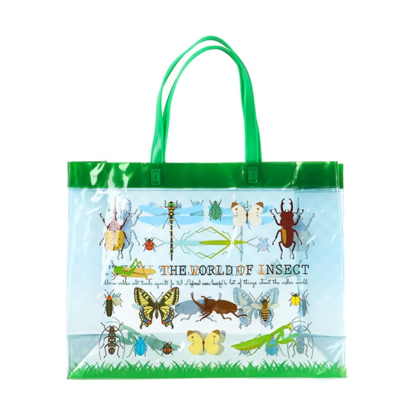 角型ビーチバッグ（昆虫）