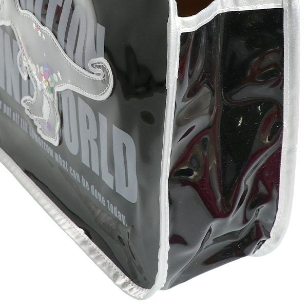 スパンコール入りトートビーチバッグ（ティラノ）