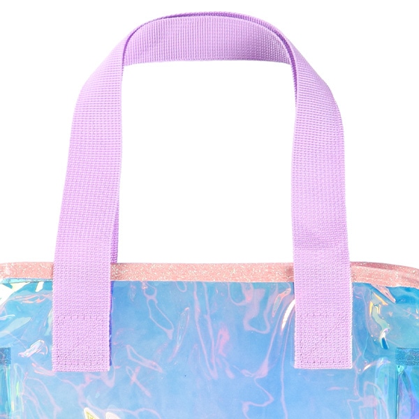 スパンコール入りトートビーチバッグ（ユニコーン）