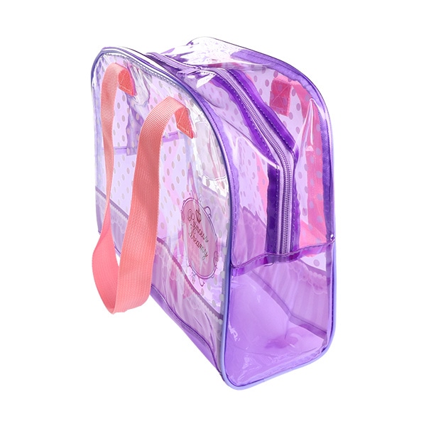 ボストン型ビーチバッグ（ドット）